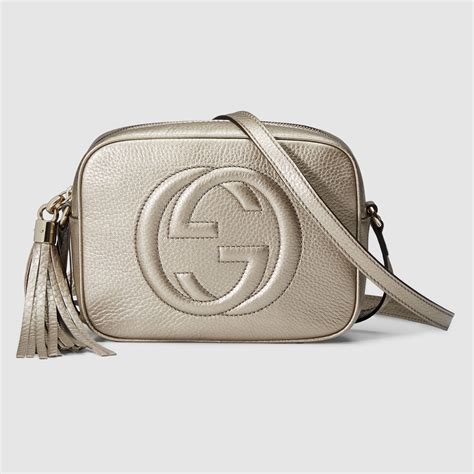 gucci disco bag metallic|gucci bag with snake buckle.